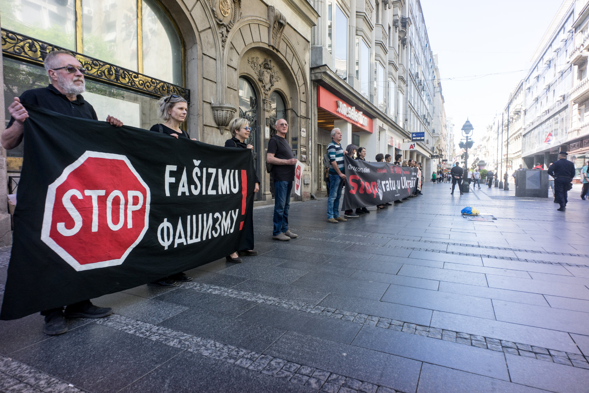 Stop fašizmu! Stop fašizmu!