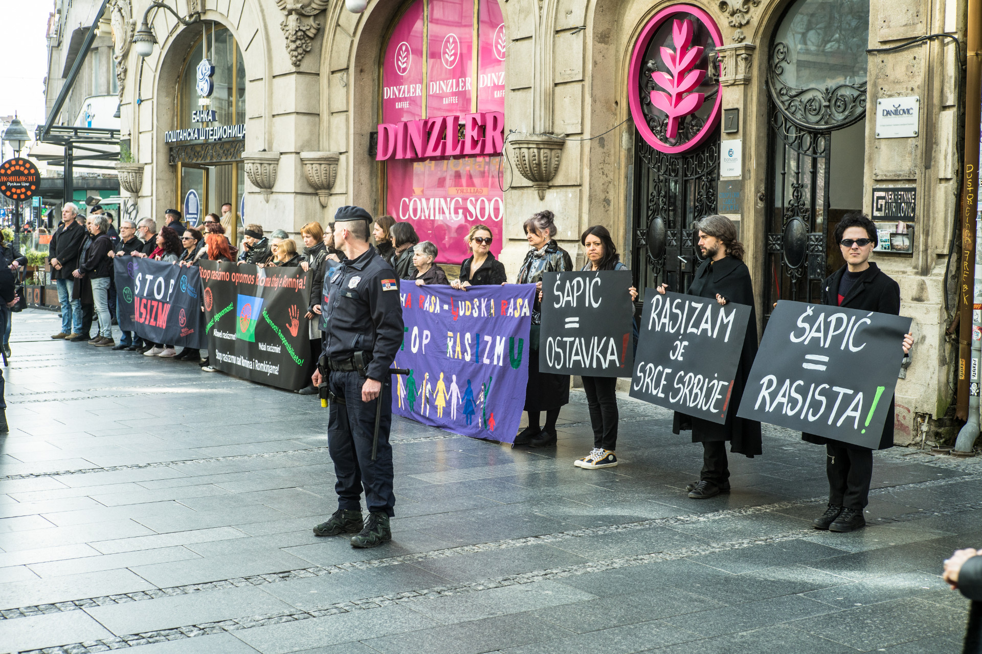 Stop rasizmu! Stop rasizmu!