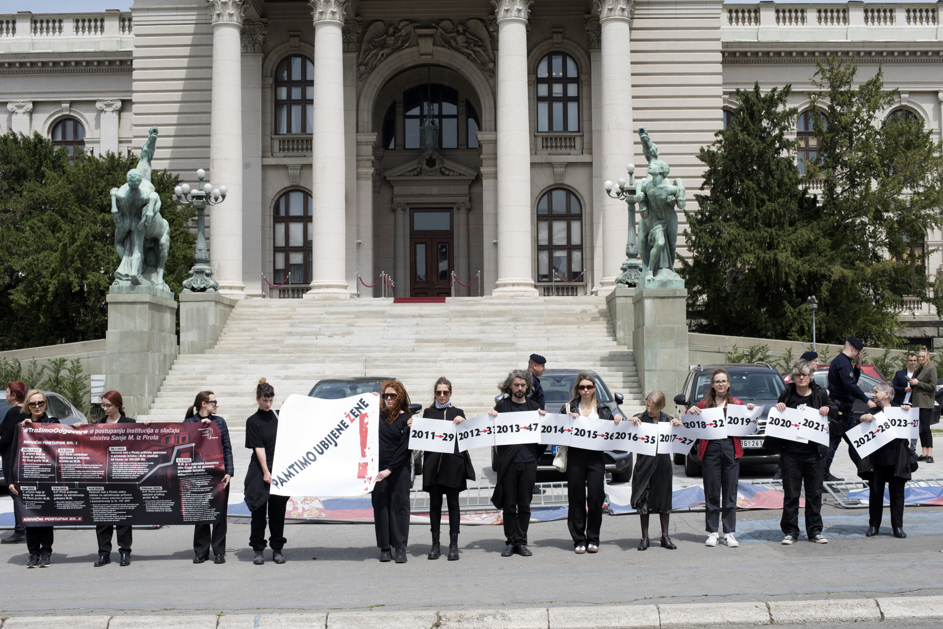 Pamtimo ubijene žene! Pamtimo ubijene žene!