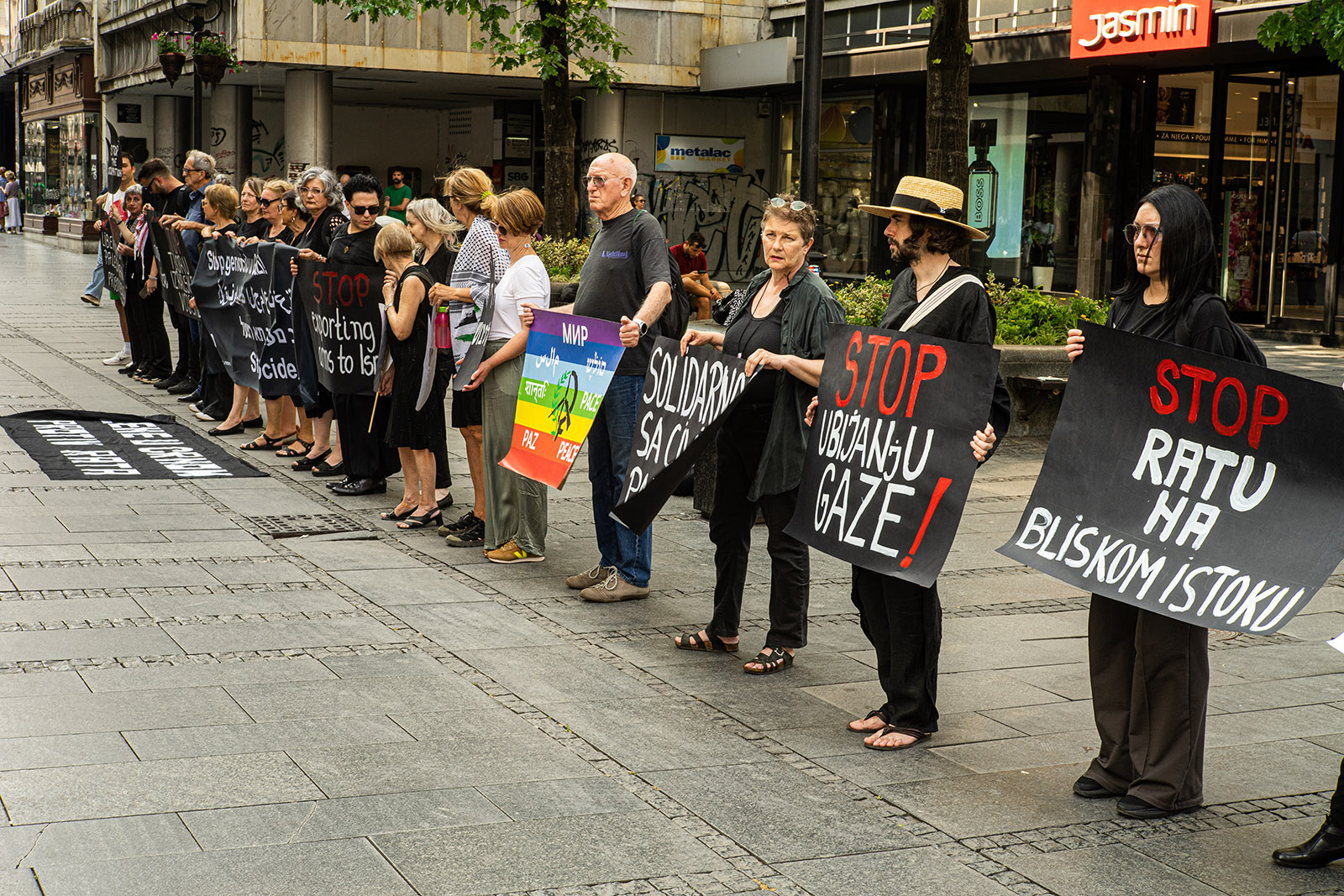 Stop genocidu u Gazi! Stop genocidu u Gazi!